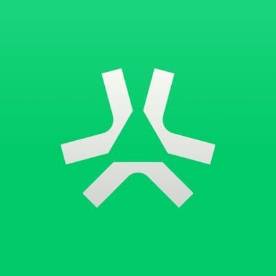 Abstract blockchain logo - crypto airdrops