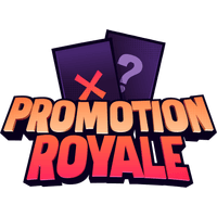 Promotion Royale airdrop logo - abstract token drop